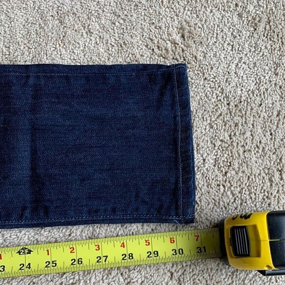 Levi’s Mid Rise Skinny straight leg dark wash jeans size 6 - Picture 7 of 11